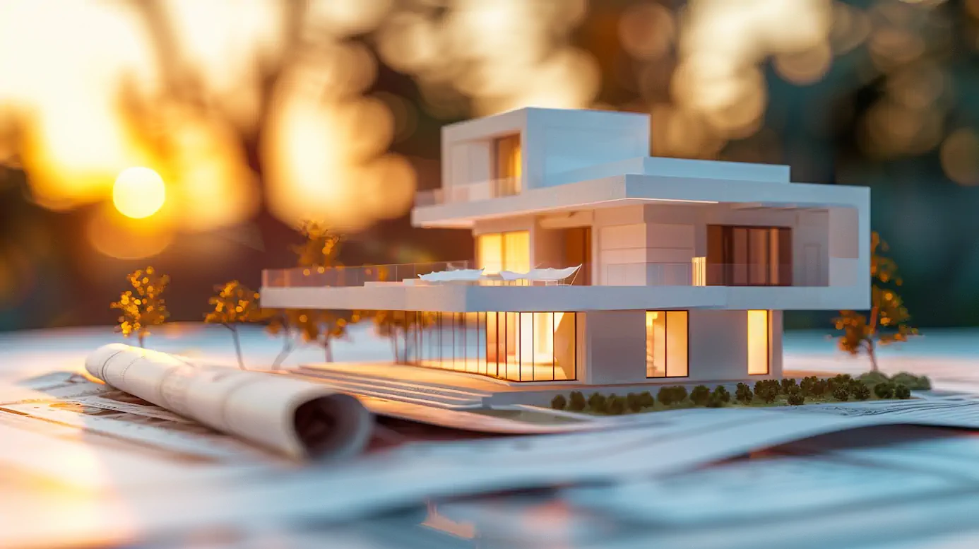 Klucze do mieszkania leżące na stosie dokumentów prawnych i mapie Teneryfy