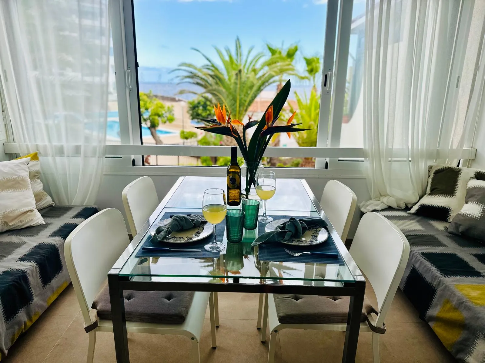 Apartament 57 m² w pierwszej linii oceanu, z licencją VV: Costa del Silencio
